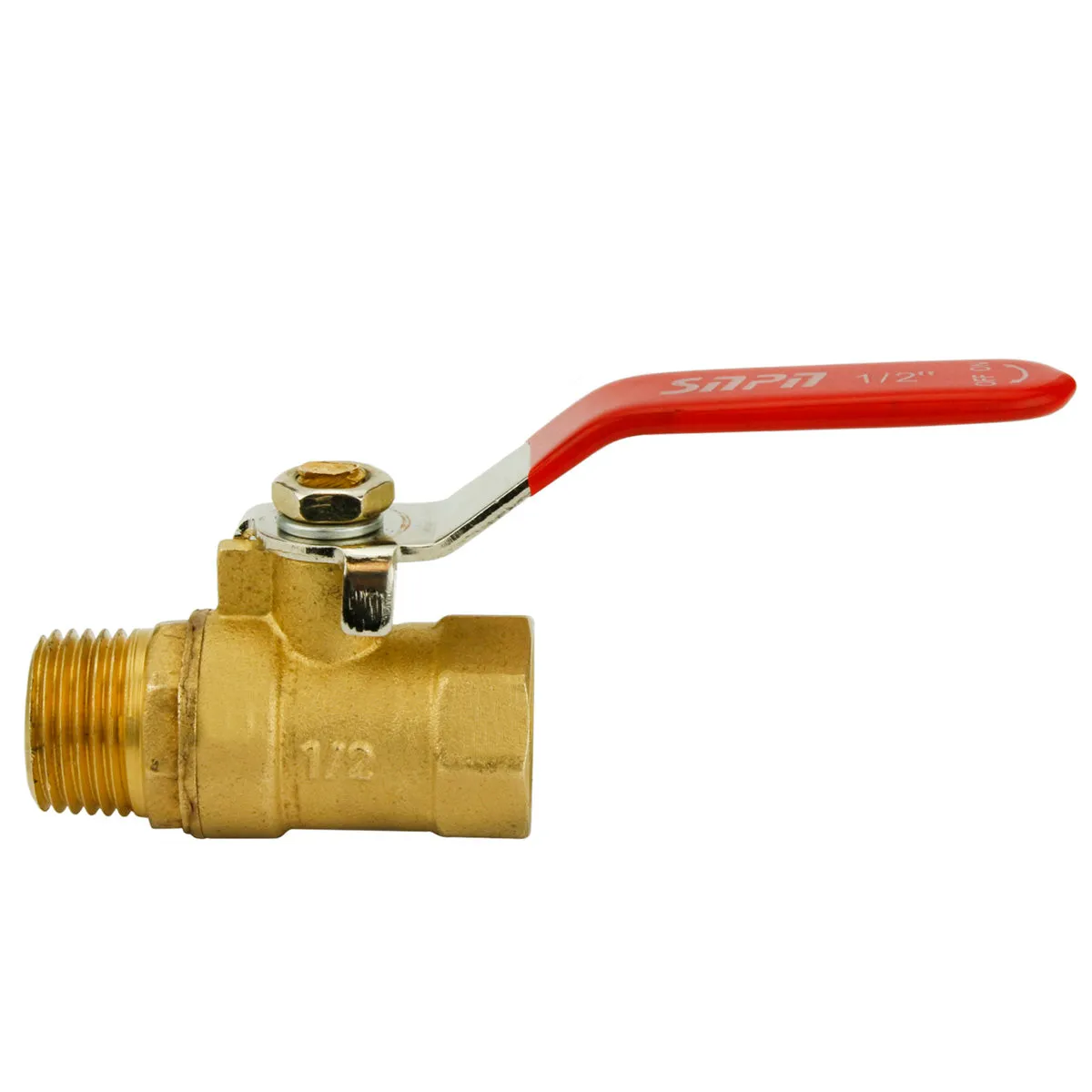 1/2" Male Female NPT Brass Ball Valve Water Moisture Air Tank Drain Shut Off New