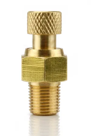 1/8" Male NPT Manual Twist Style Air Compressor Tank Drain with O-Ring Seal