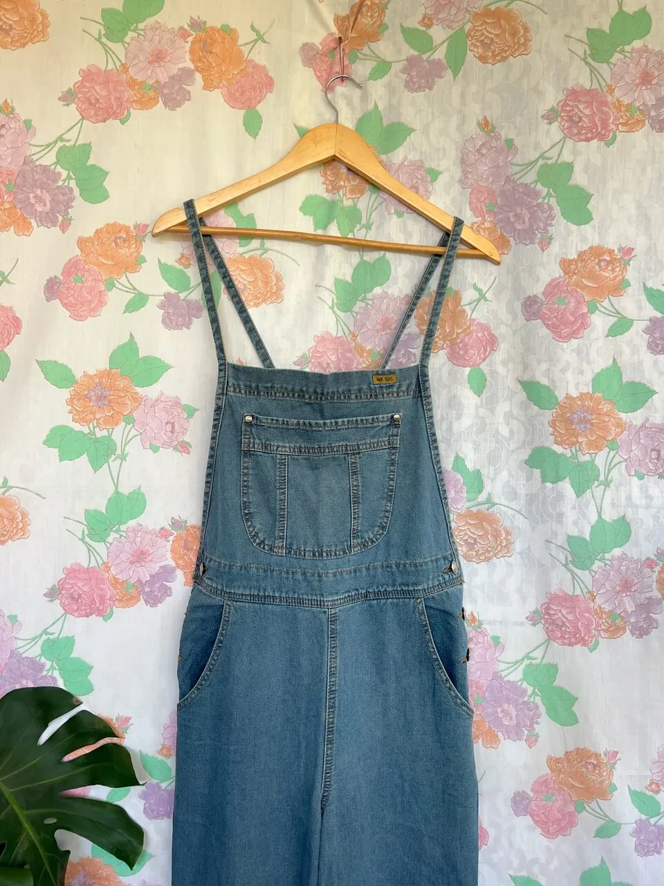 90's Loose Denim Overall