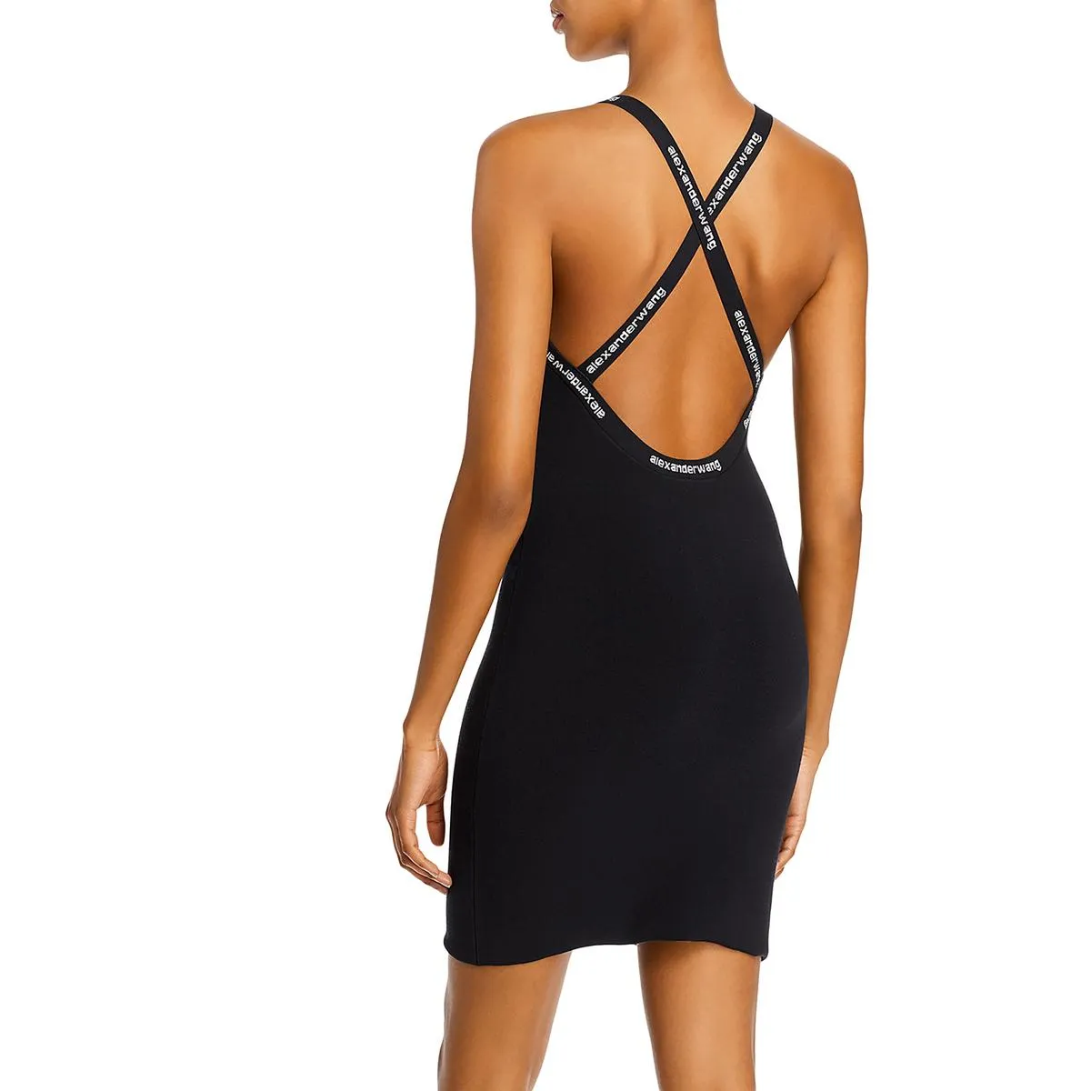 Alexander Wang Womens Body Con Tank Bodycon Dress
