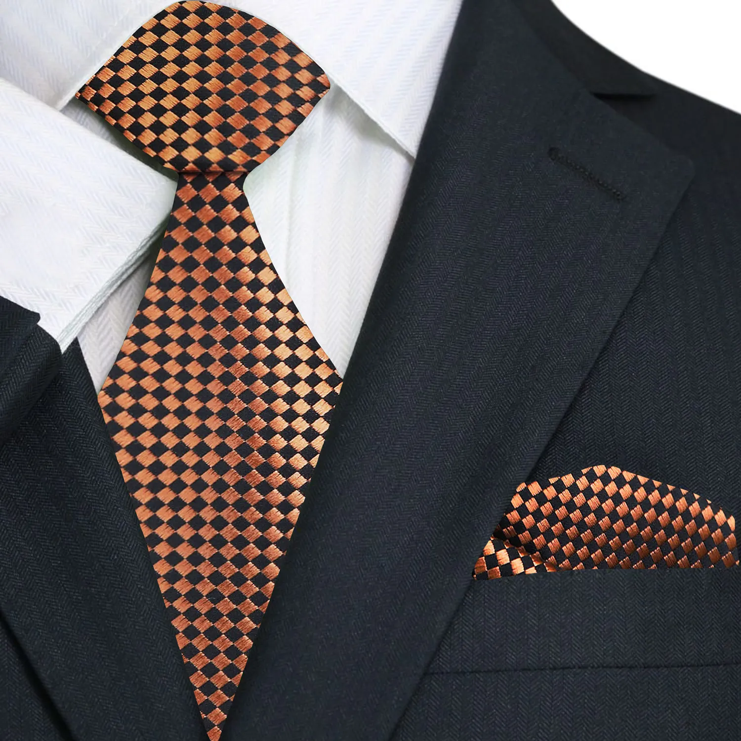 Almond Squares Necktie