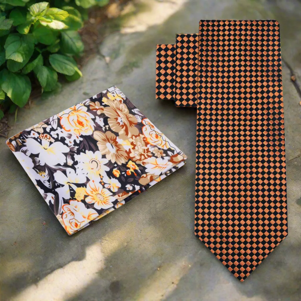Almond Squares Necktie