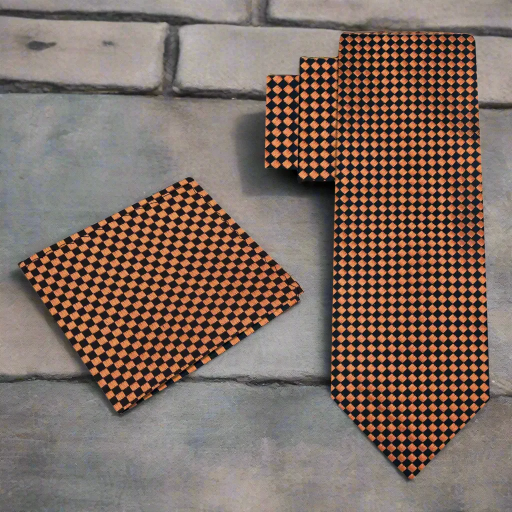 Almond Squares Necktie