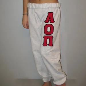 Alpha Omicron Pi Sorority Sweatpants - TWILL