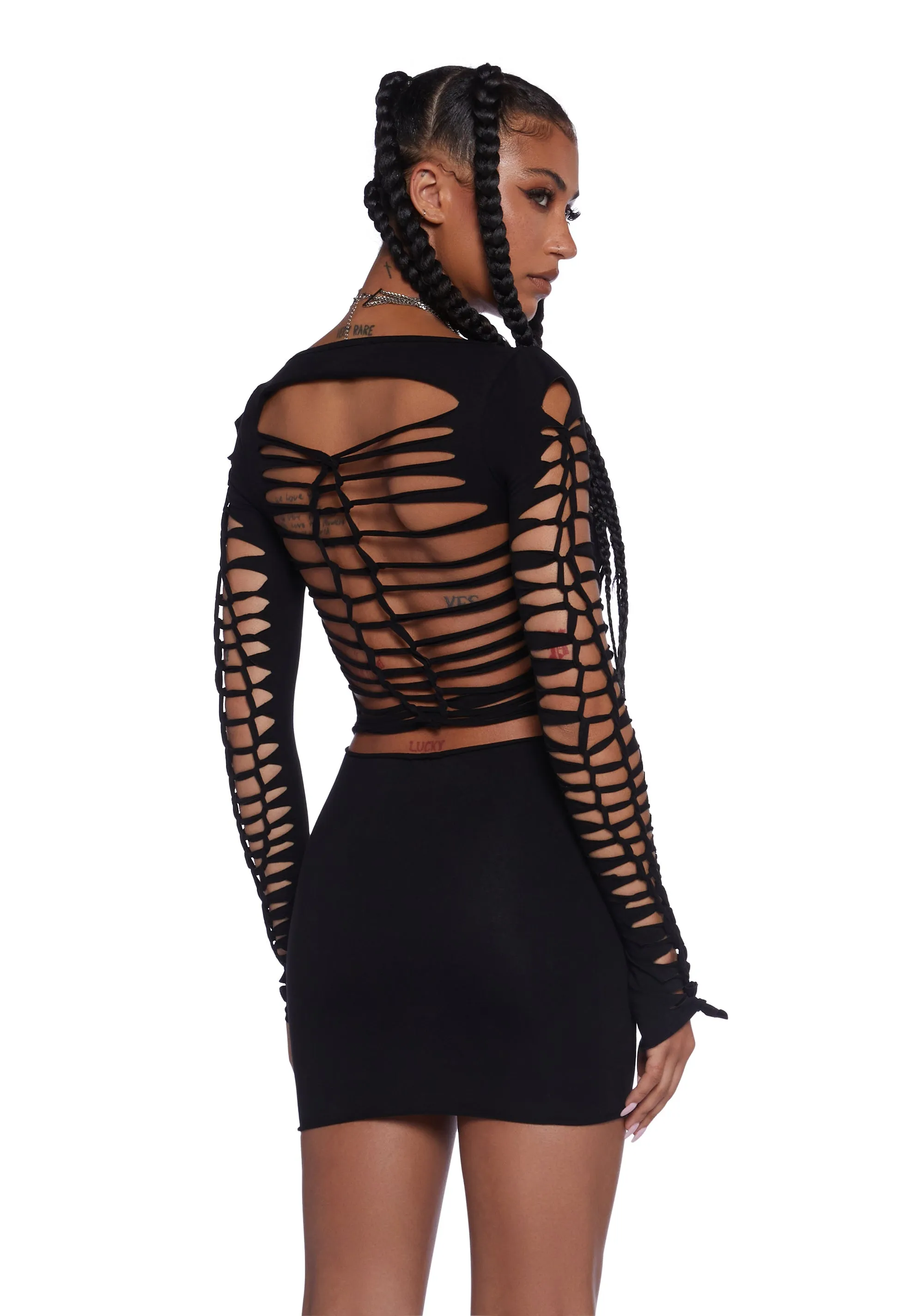 Alternative Spells Cut-Out Dress