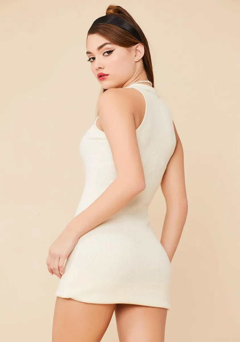 Angel Voted Most Popular Ribbed Mini Dress