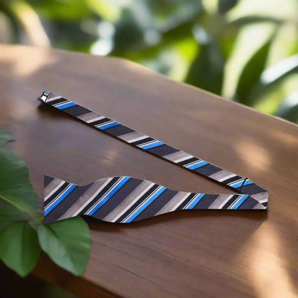 Ashwood Stripe Bow Tie