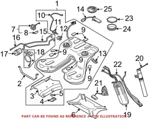 Audi Fuel Tank Cap 4E0201550B