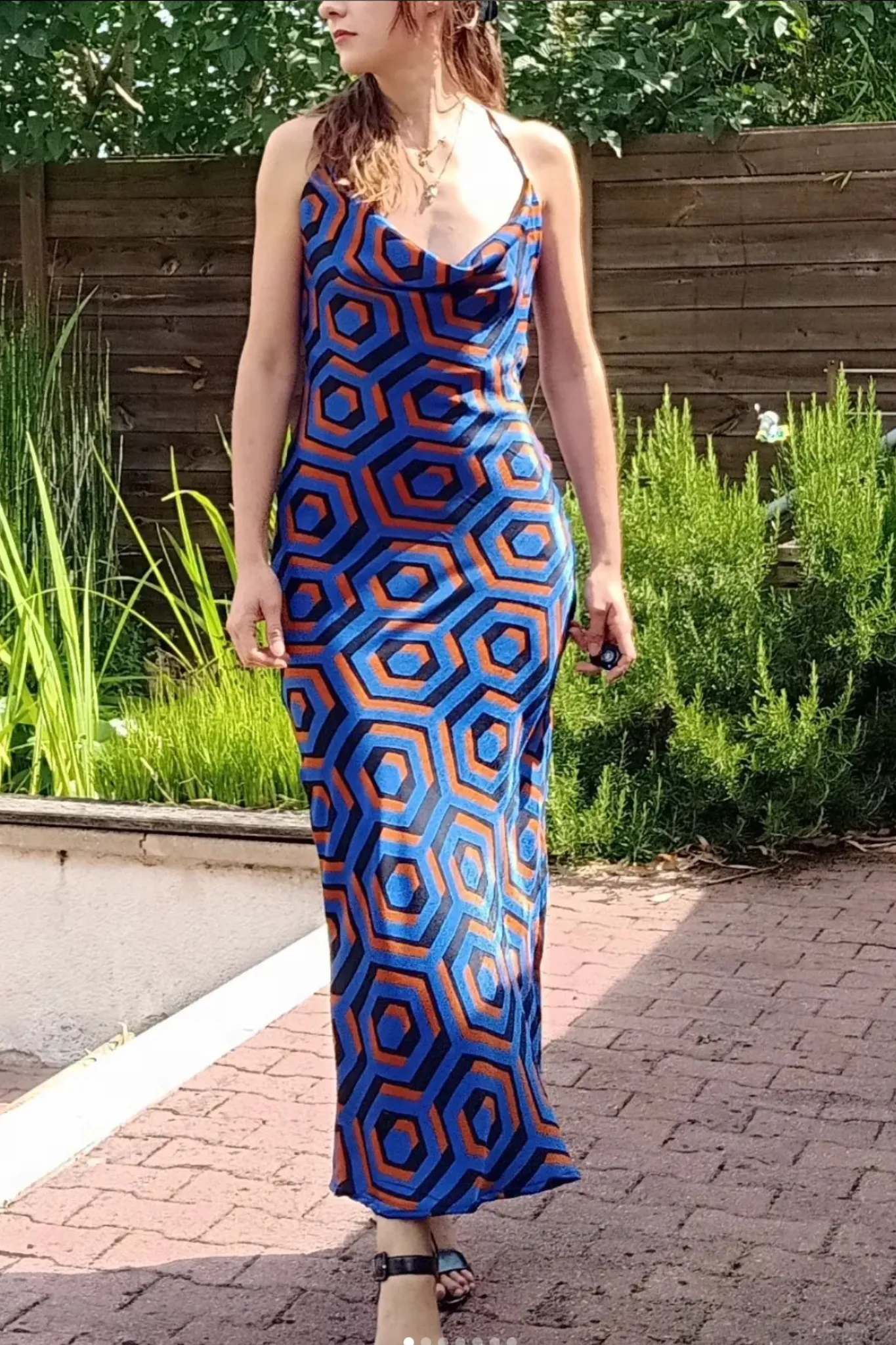 Bali Cowl Neck Dress Pattern