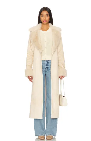Beige Long Penny Lane Coat