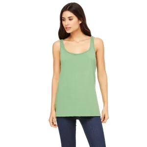 Bella   Canvas Women's Leaf Relaxed Jersey Tank