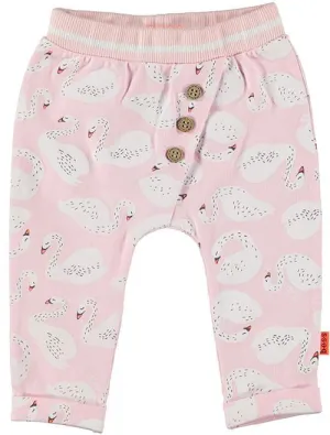 B.E.S.S. Pants AOP Swan