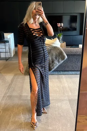 Black Valentine Dress