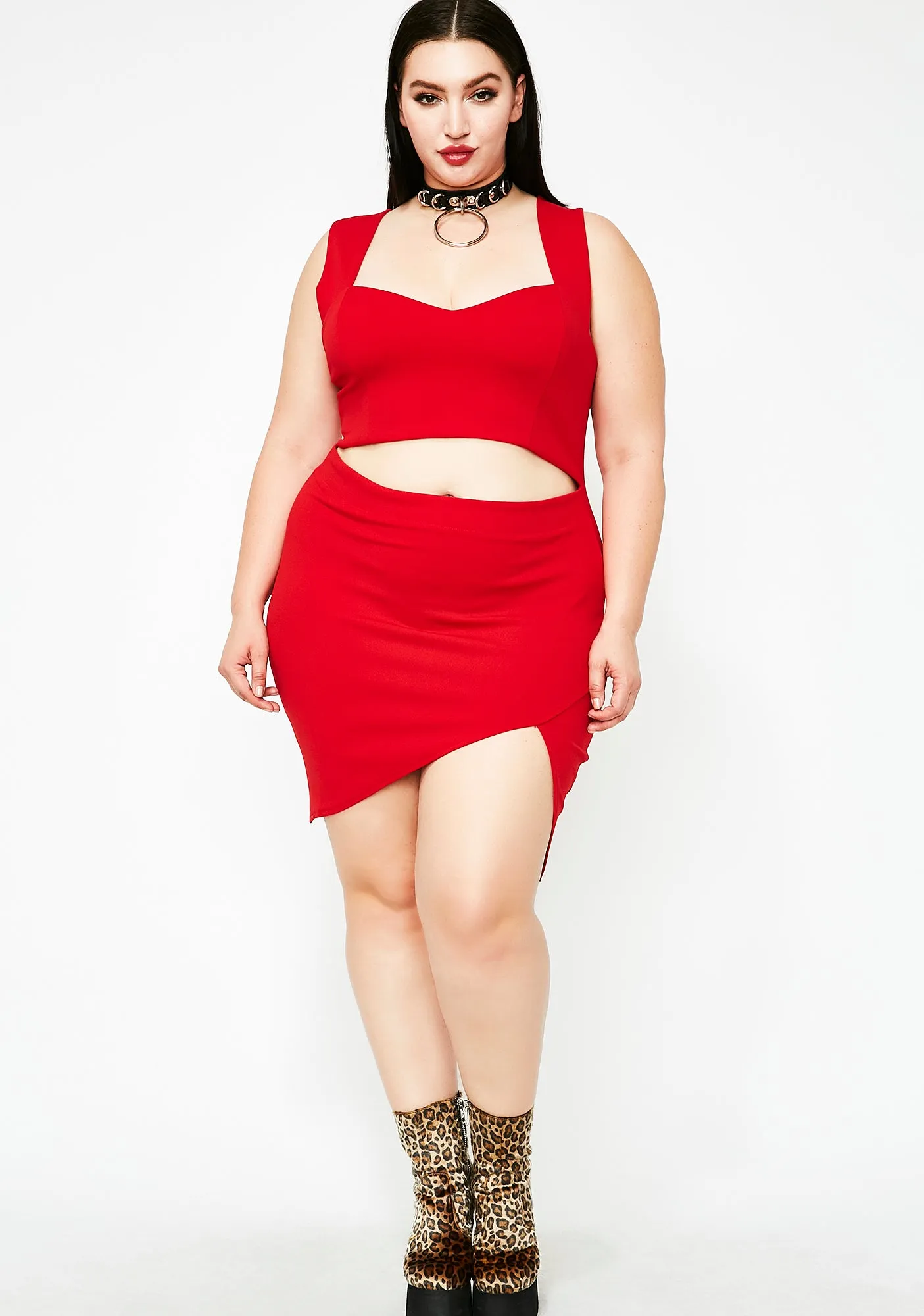 Bloody Impure Thoughts Cut Out Dress
