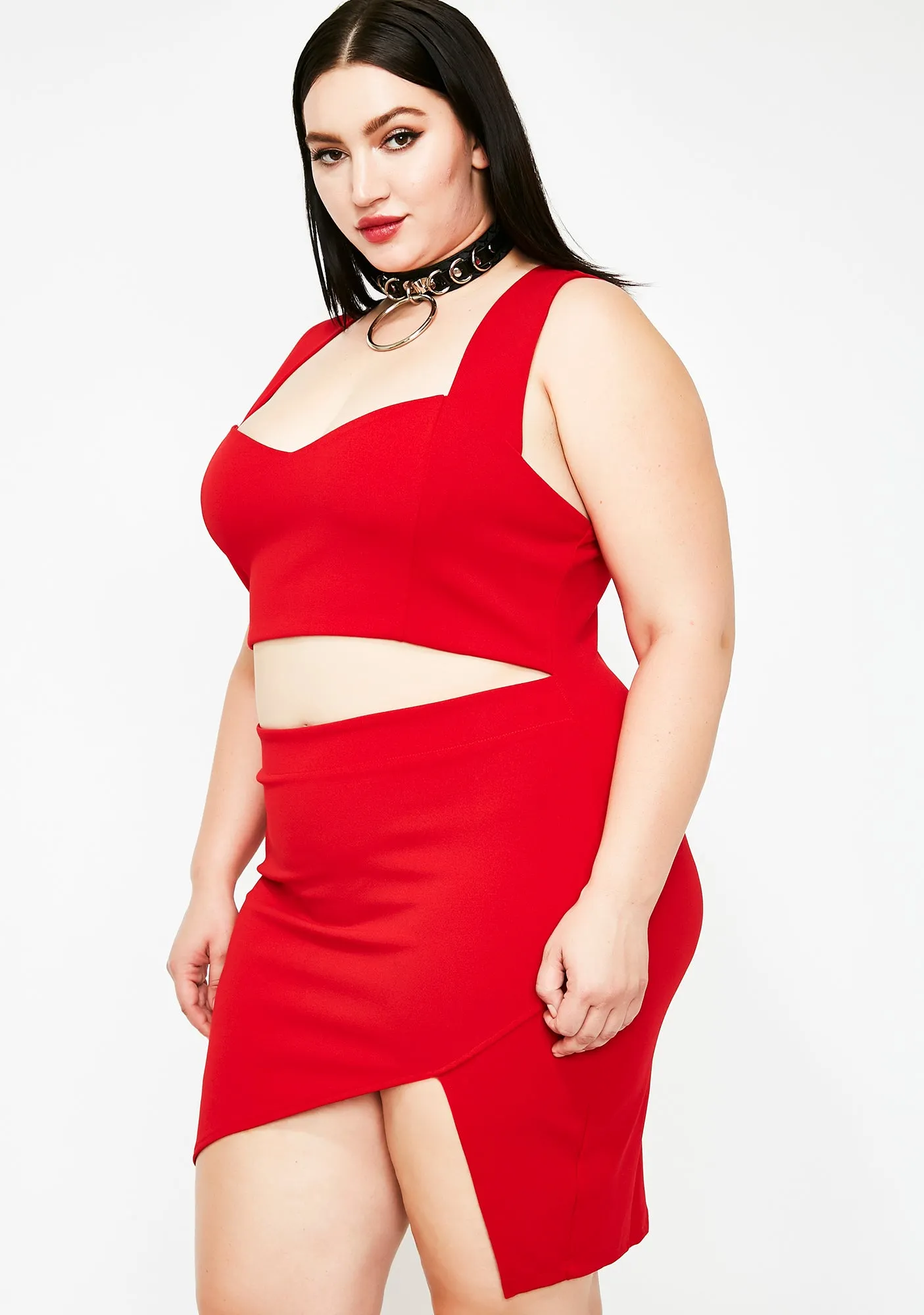 Bloody Impure Thoughts Cut Out Dress