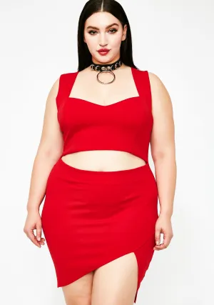 Bloody Impure Thoughts Cut Out Dress