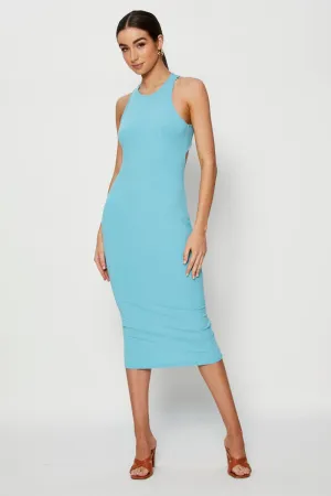 Blue Bodycon Dress Sleeveless