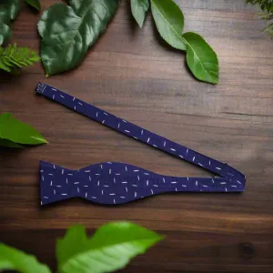 Blue Charm Bow Tie