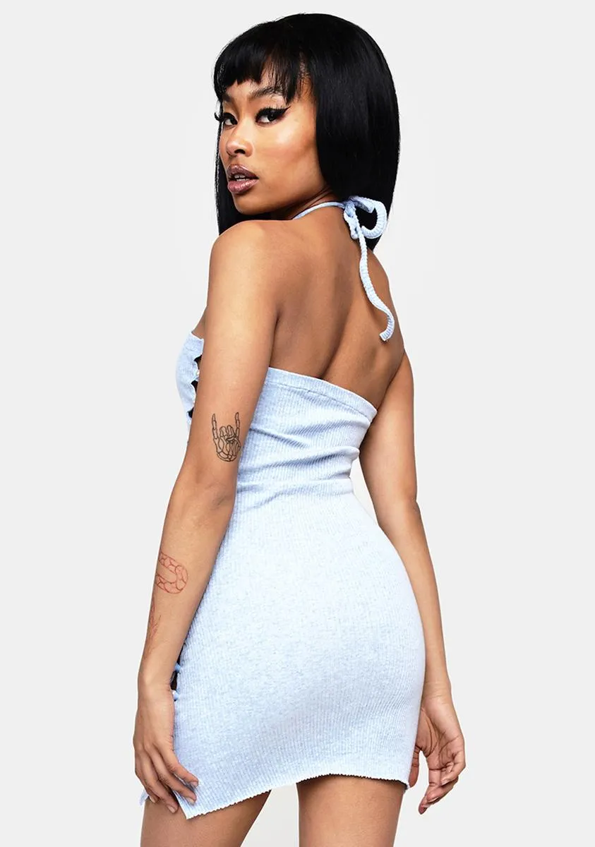 Blue Eve Mini Dress
