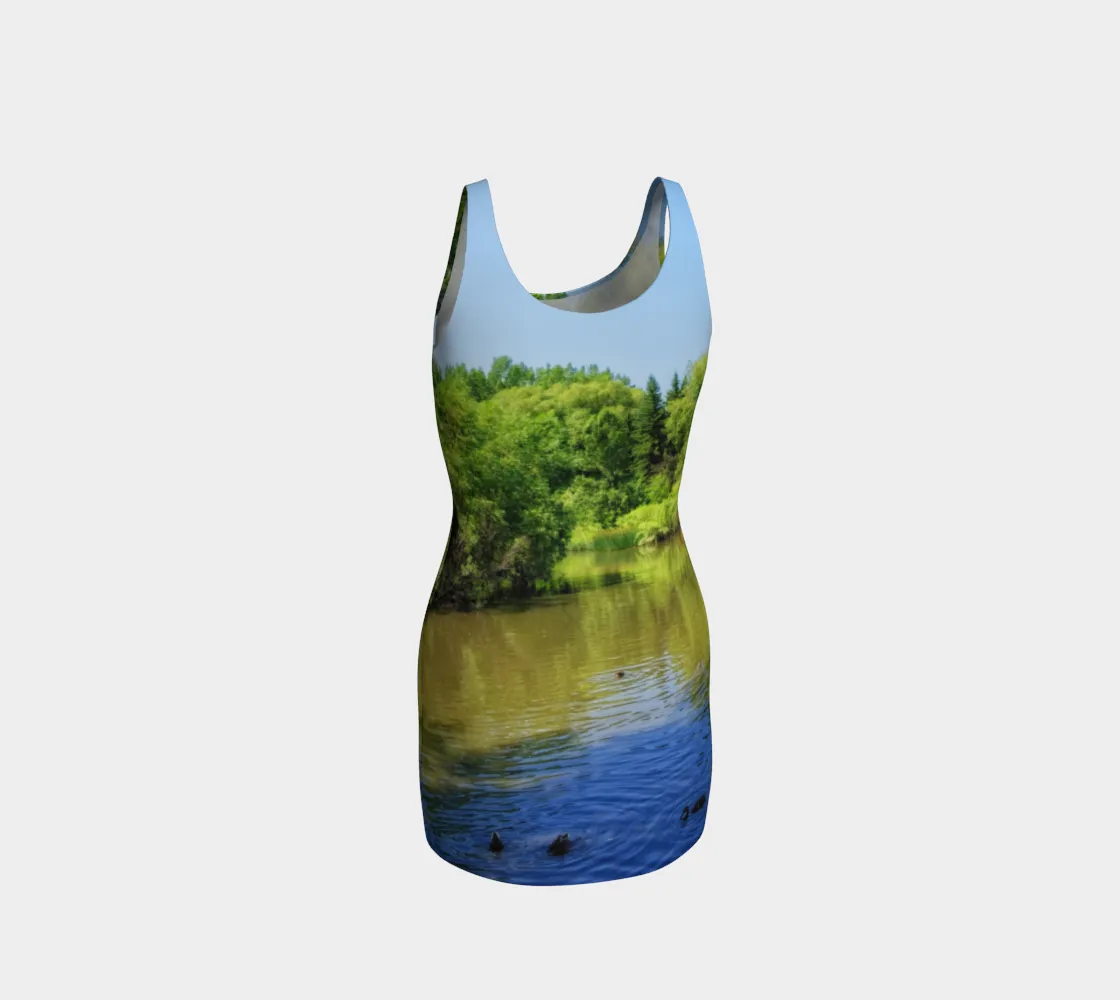 Bodycon Dress - Confederation Park Pond