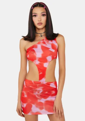 Bottlin' Flames Mini Dress