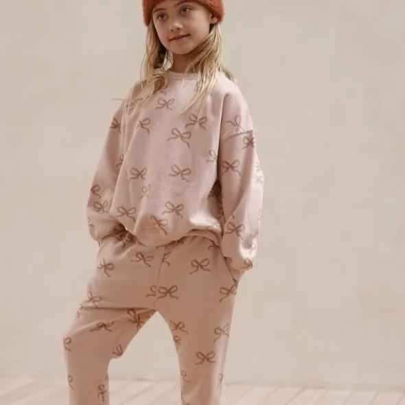 Bows Jogger Sweatpant - Rylee   Cru