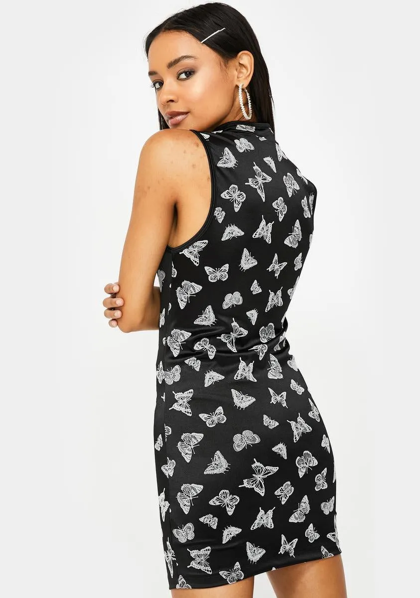 Butterfly Marli Dress