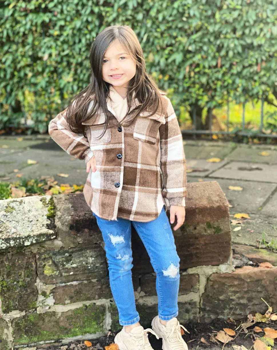 Camel Eliza Shacket