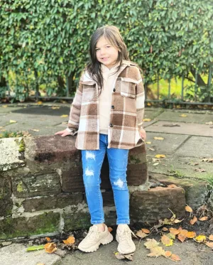 Camel Eliza Shacket