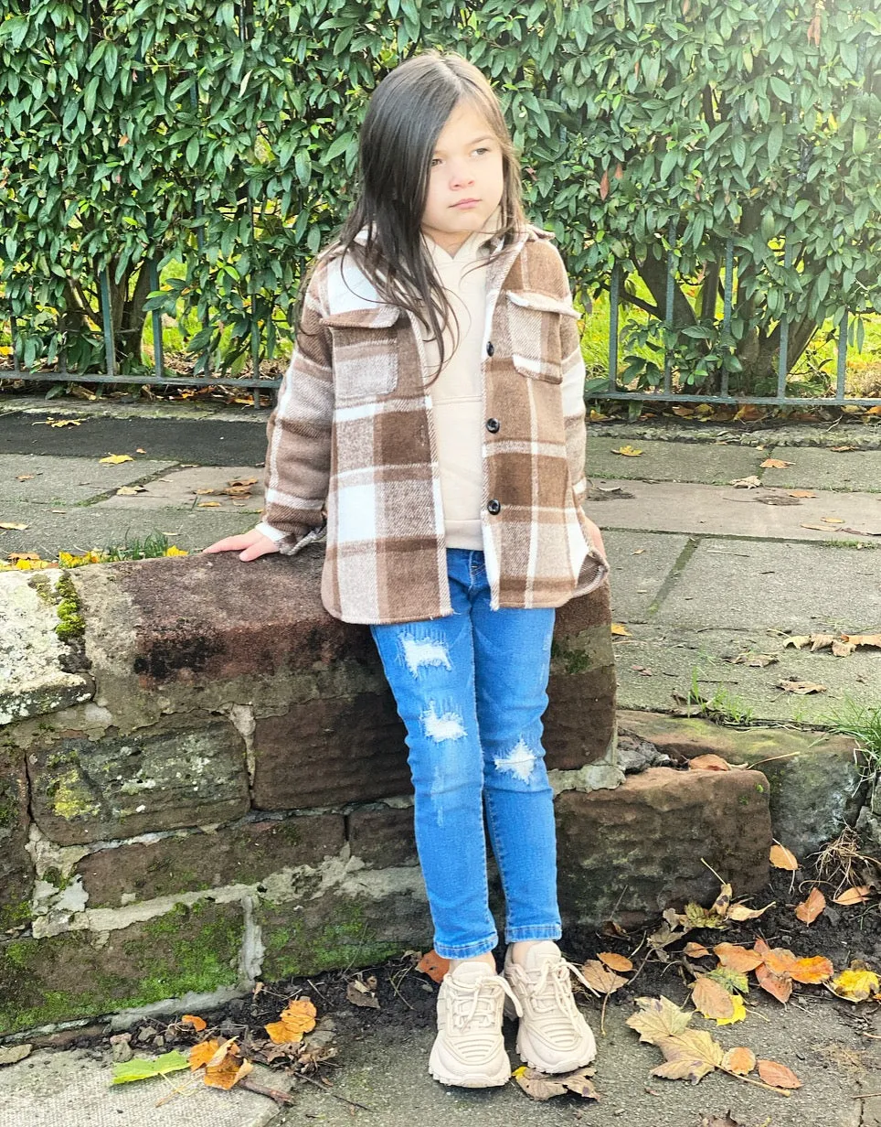 Camel Eliza Shacket