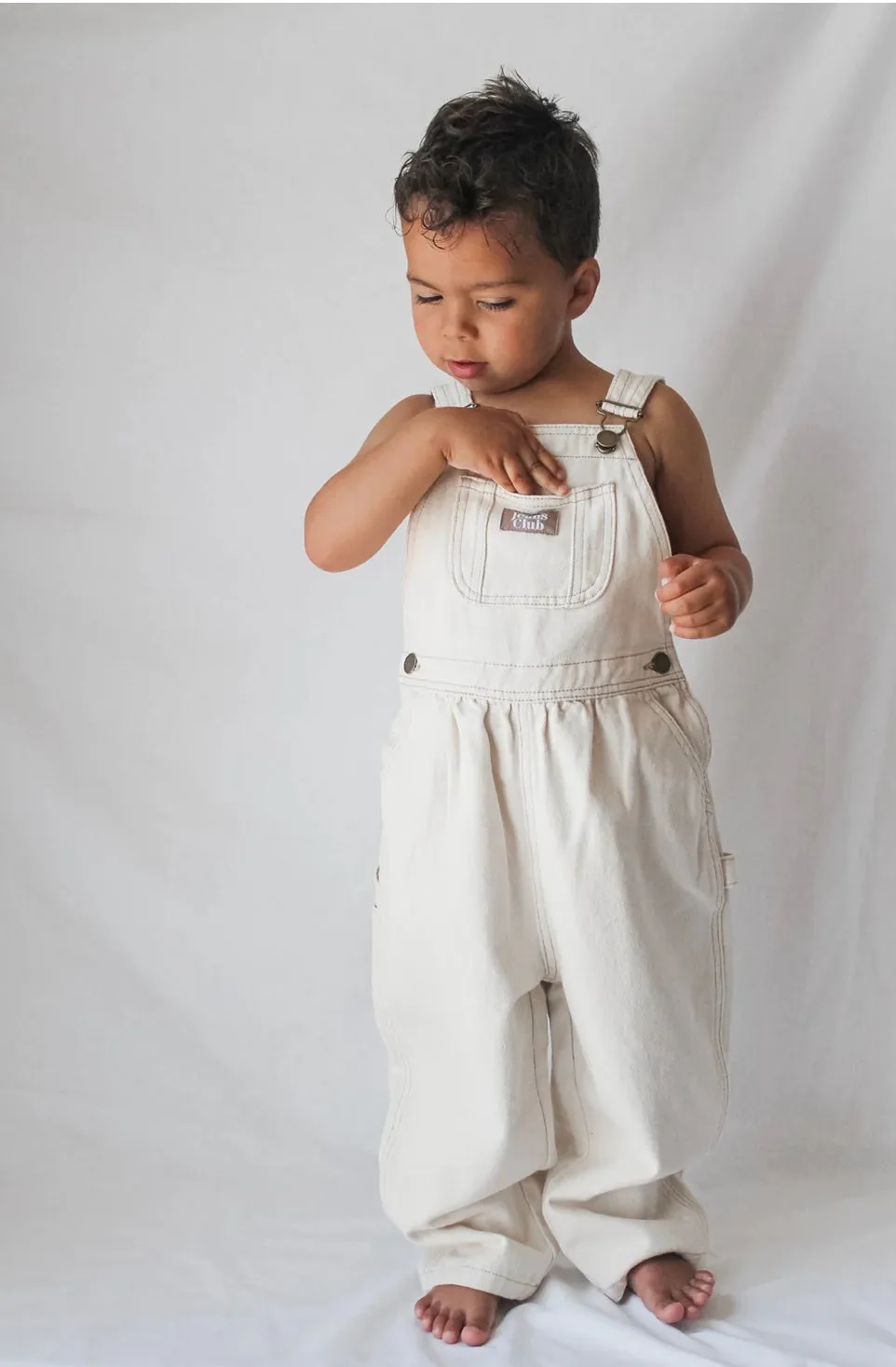 Carpenter Overall - Ecru Organic