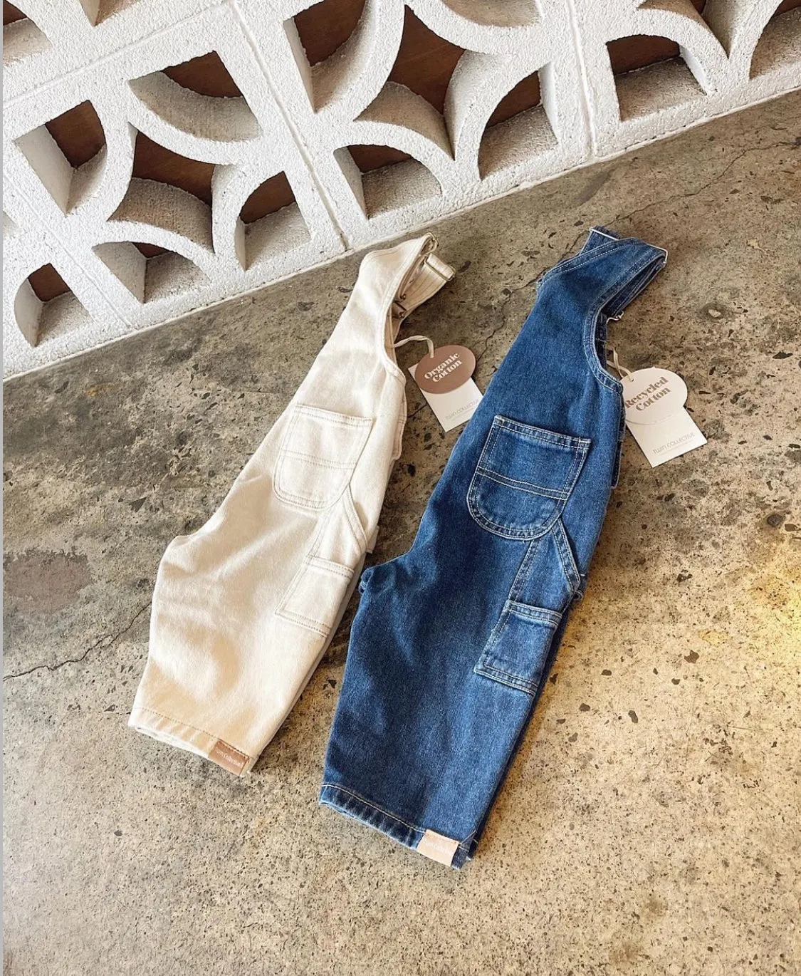 Carpenter Overall - Ecru Organic