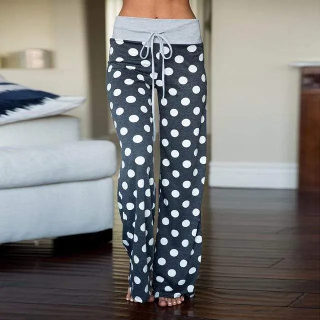 Casual Print Sweatpants