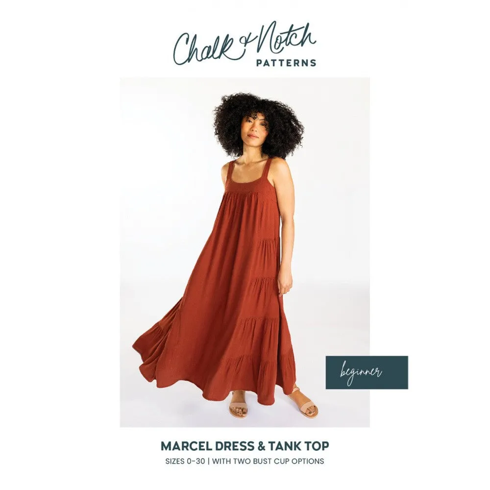Chalk & Notch Marcel Dress & Tank Pattern