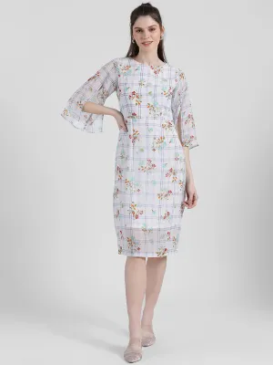 Checked Bodycon Dress