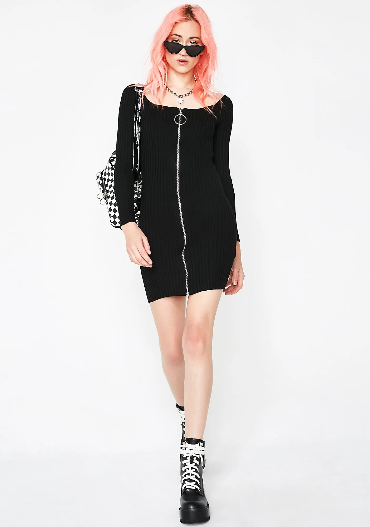 Clap Back O-Ring Dress