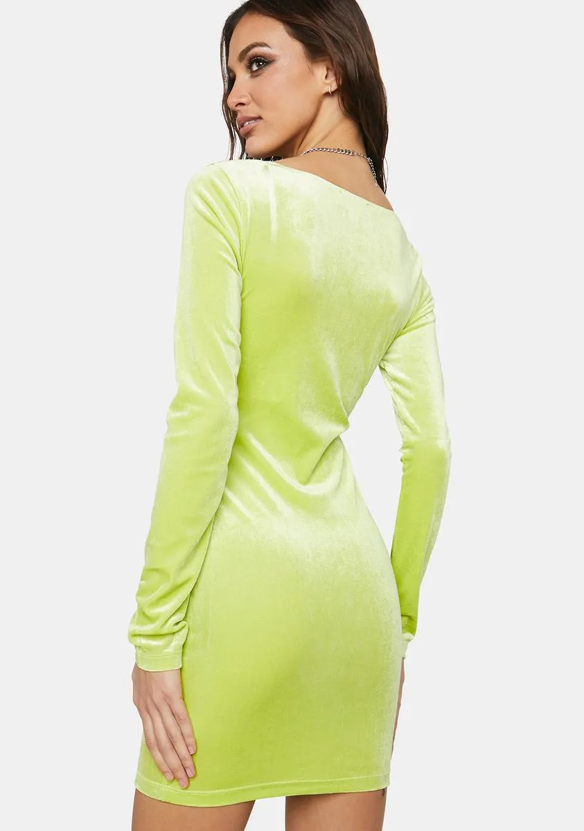 Clear Skies Cut Out Dress