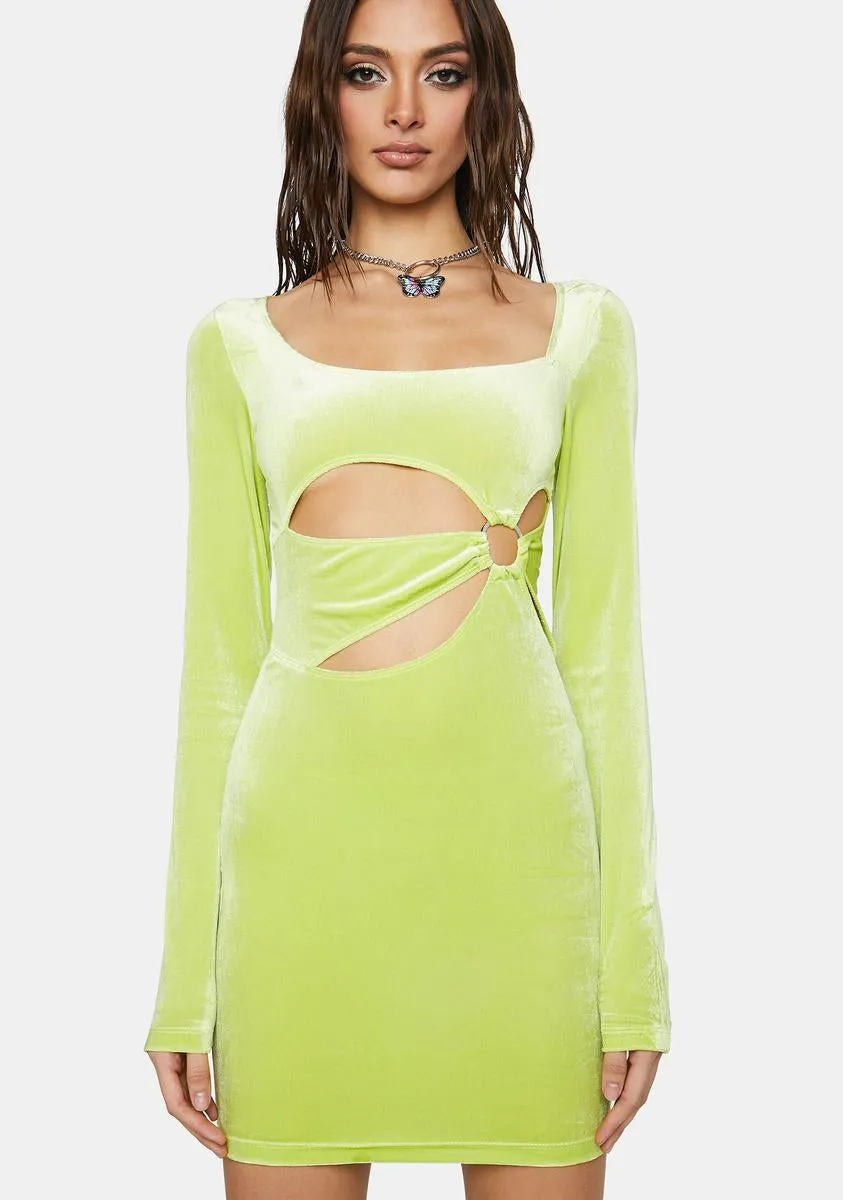 Clear Skies Cut Out Dress