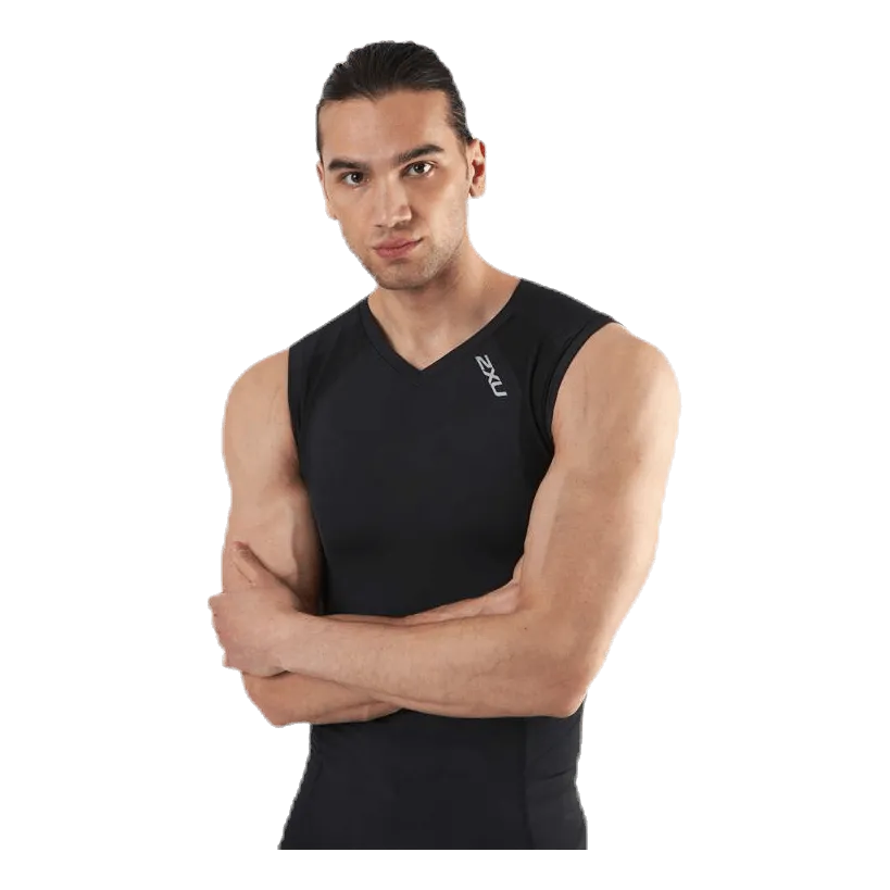 Comp Sleveless Top Black