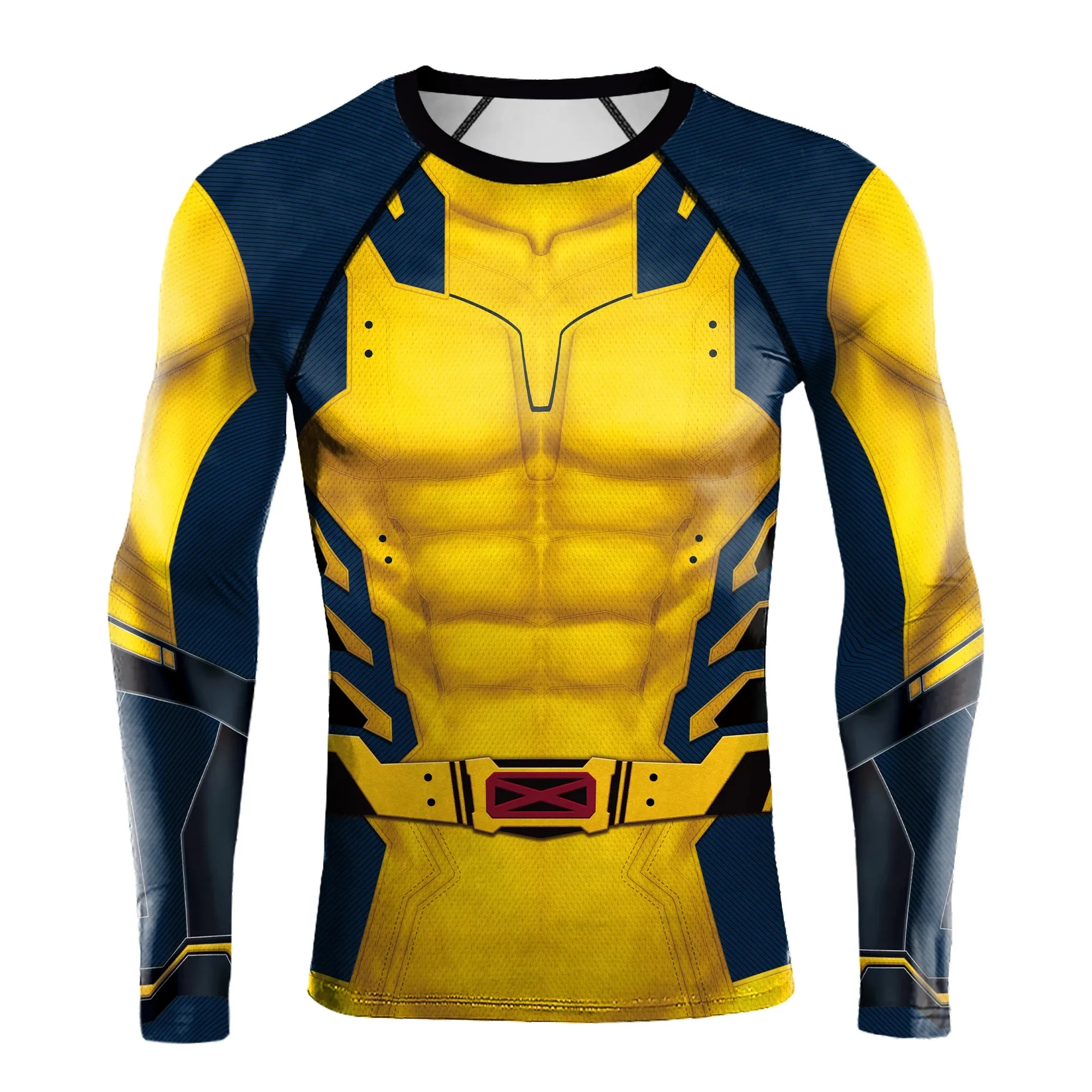 Deadpool Wolverine Cosplay Superhero Printed Vest Comic Compression Workout Bodybuilding Tank Tops