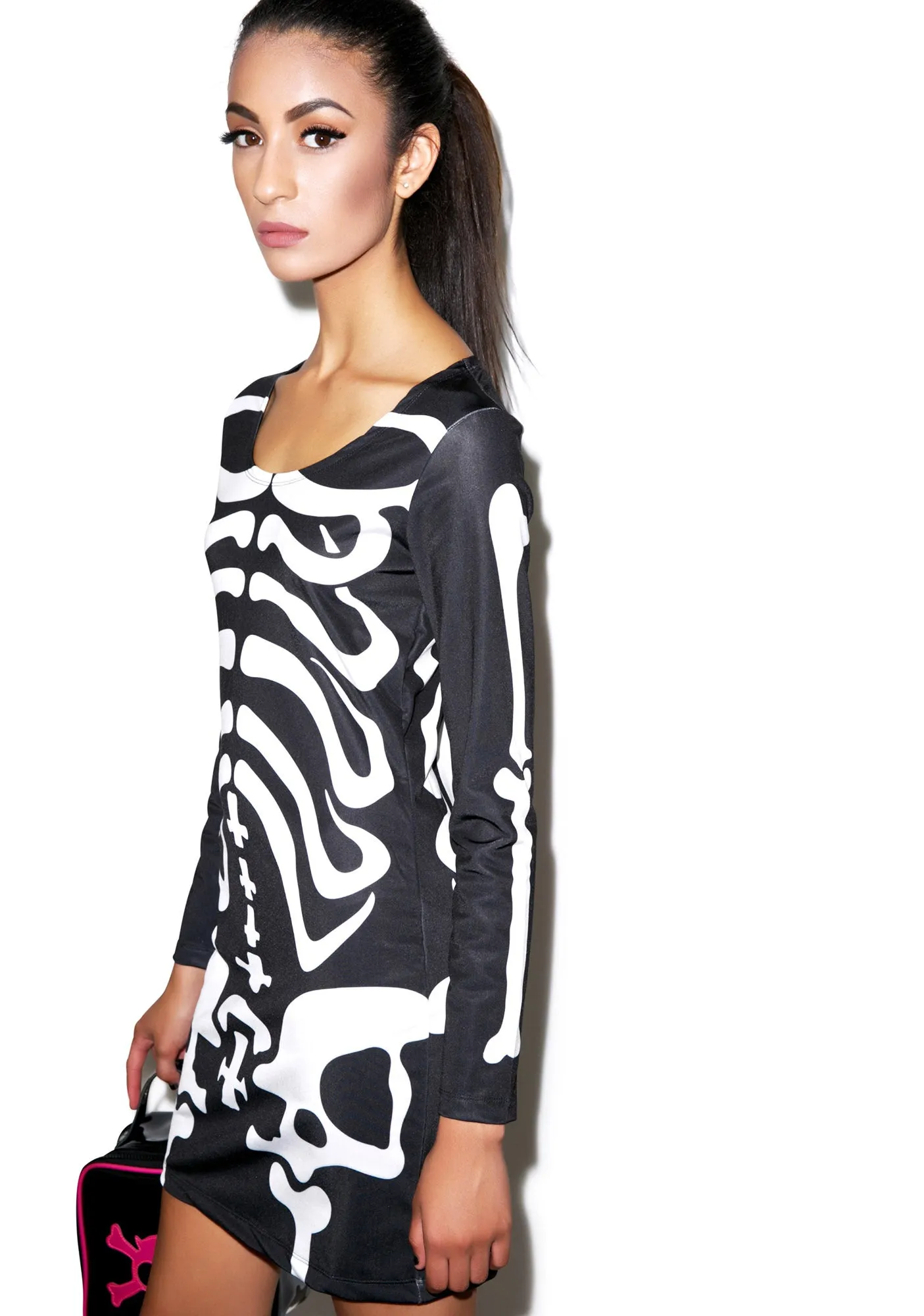 Dem Bones Bodycon Dress