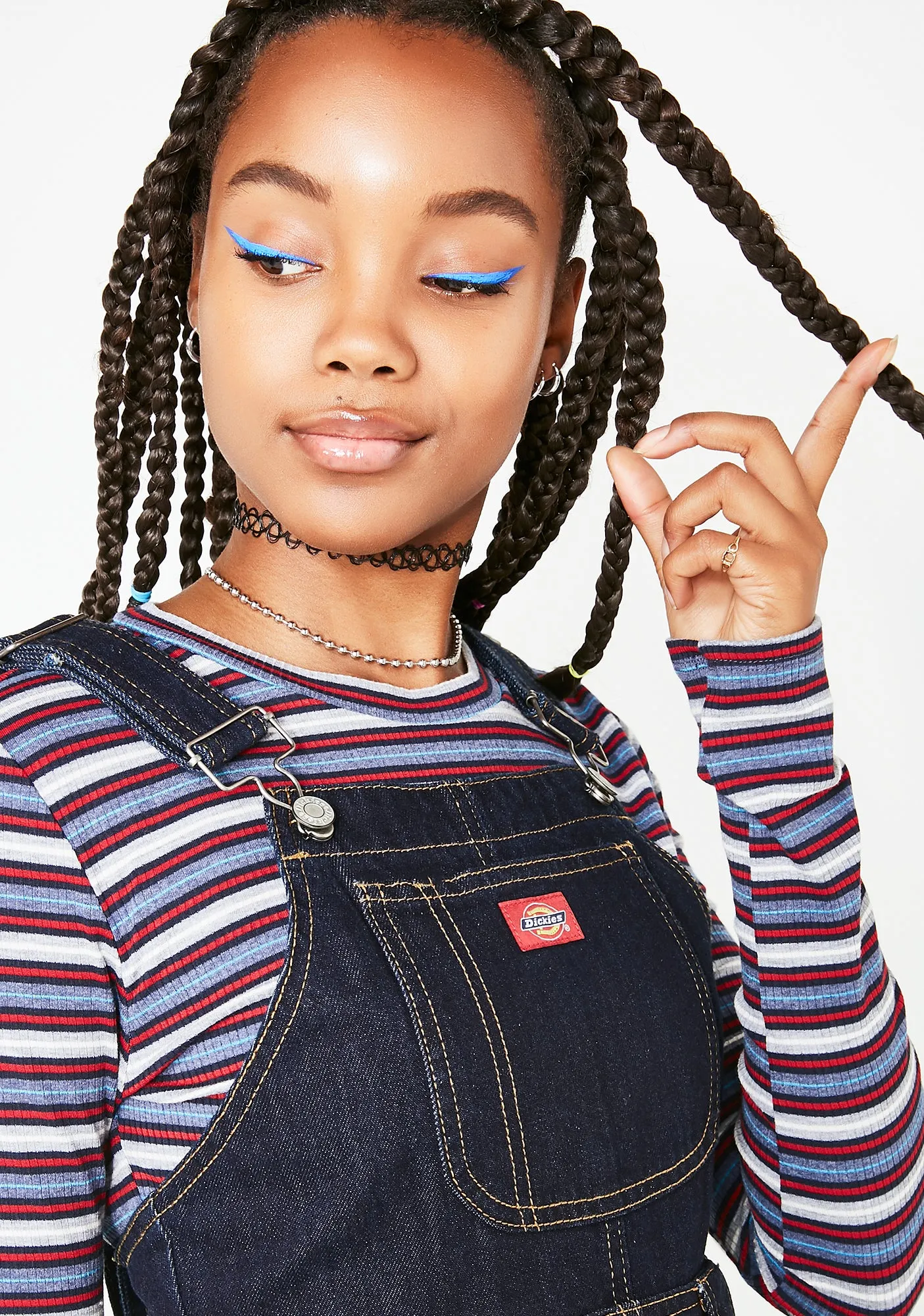 Denim Overall Dress