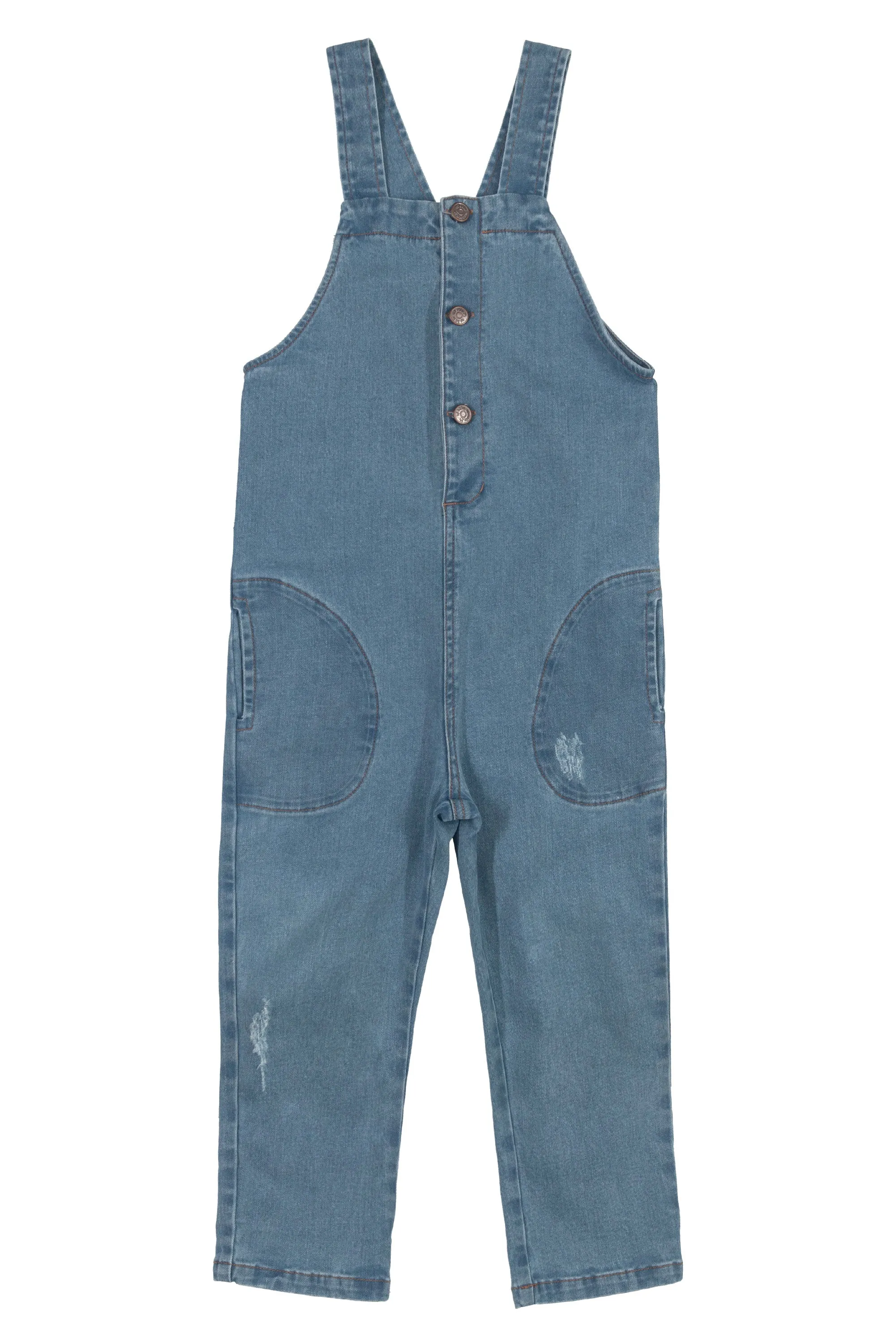 Elastane Denim Overall