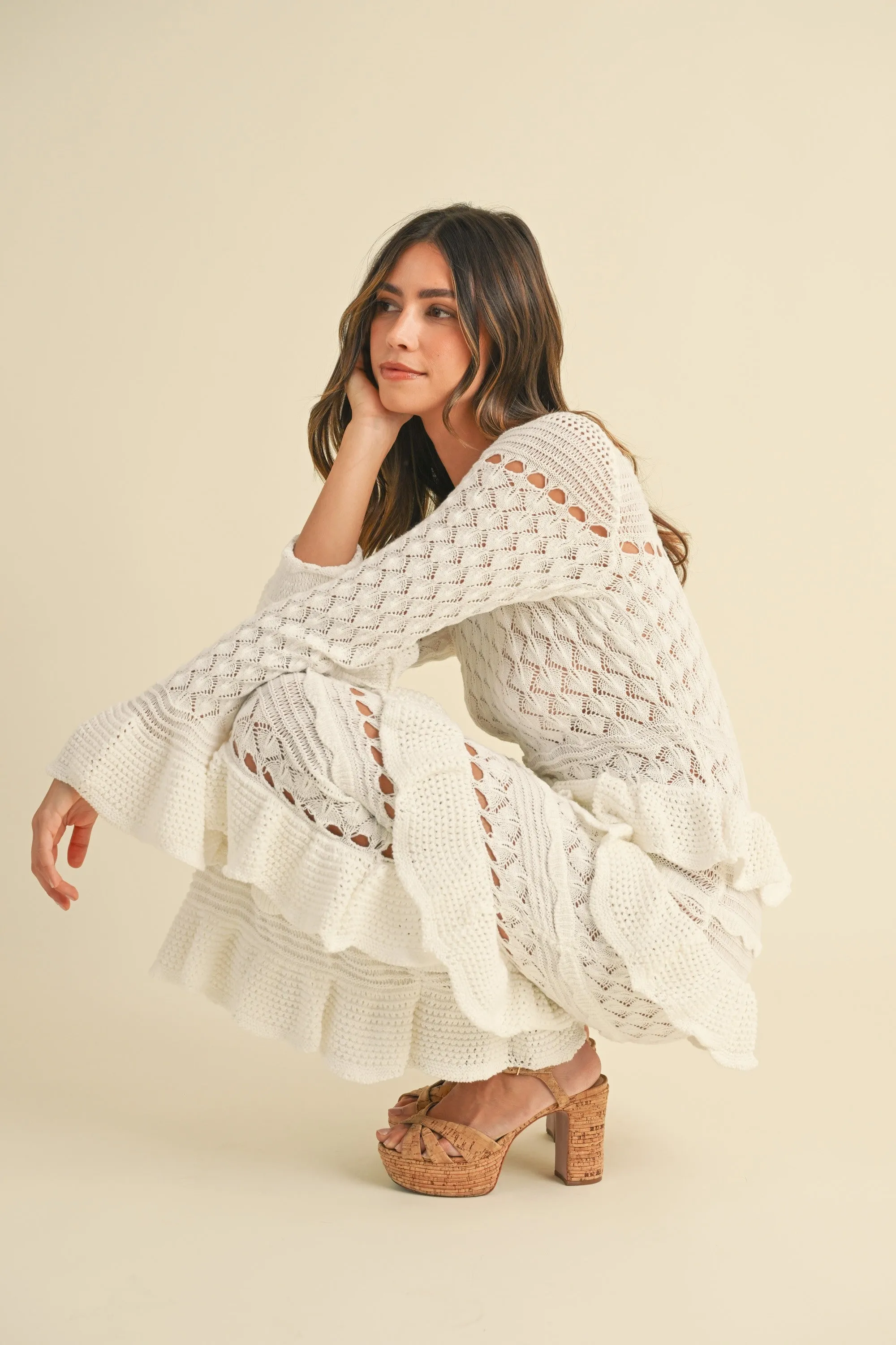 Eliza Dress - White