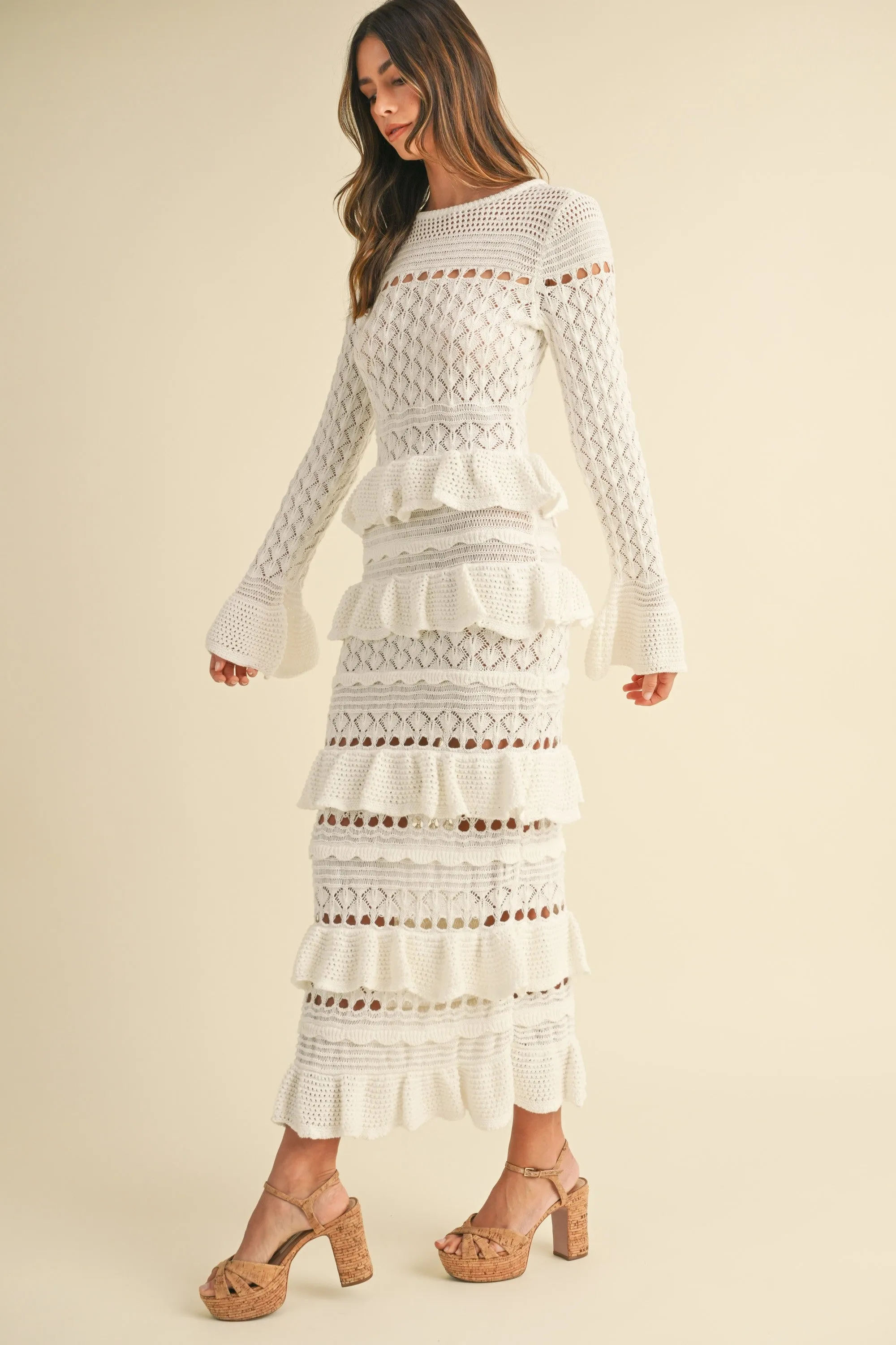 Eliza Dress - White