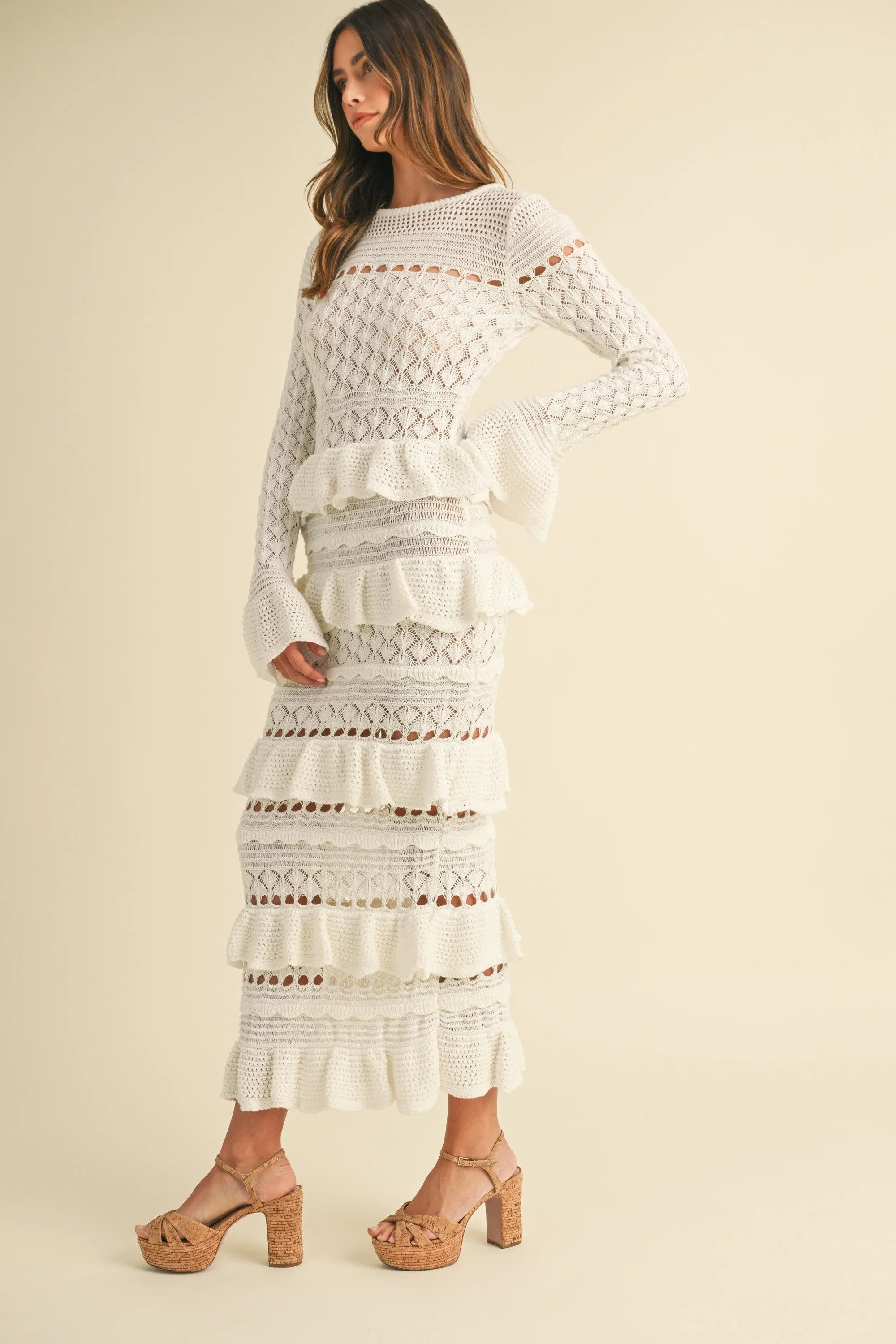 Eliza Dress - White