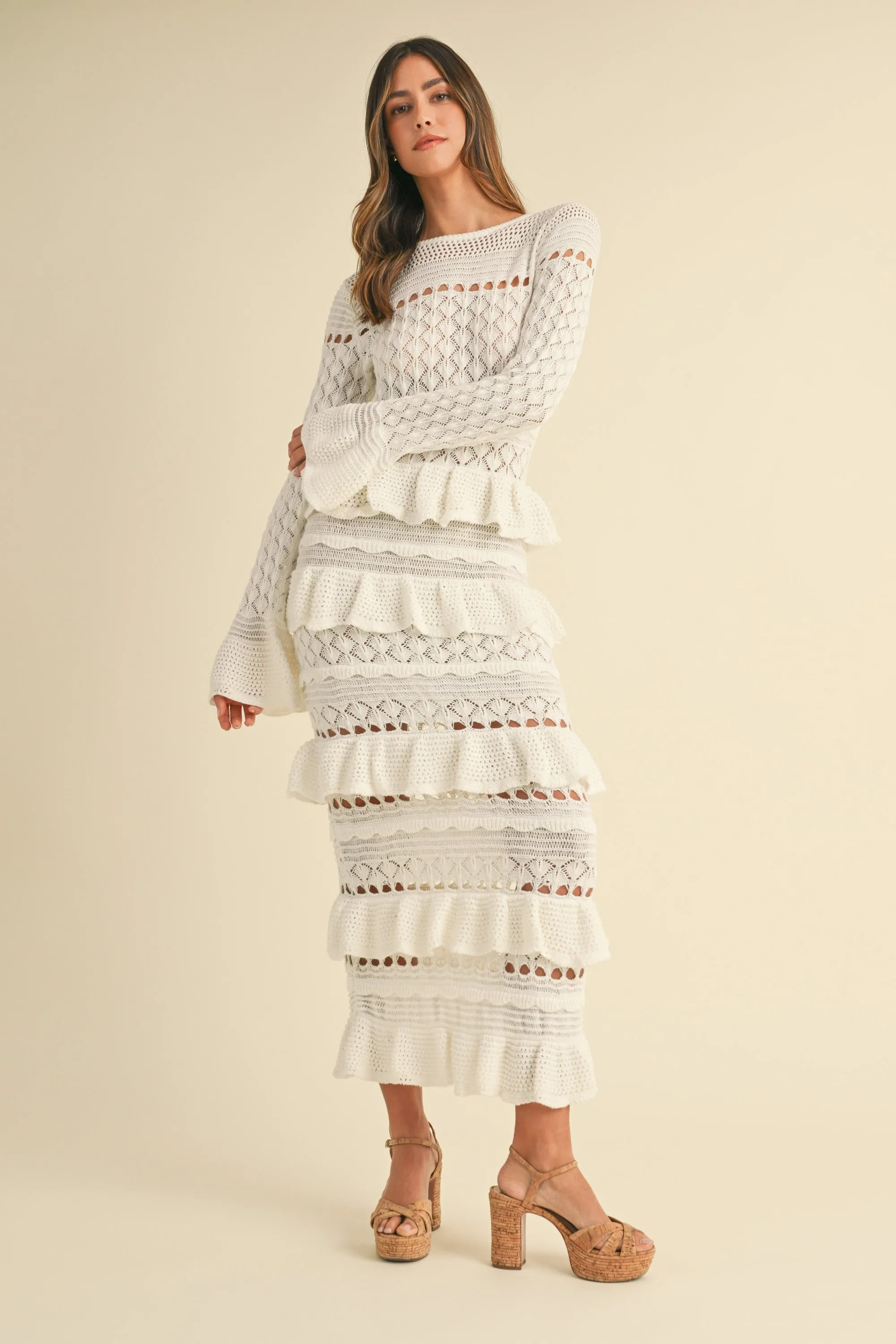 Eliza Dress - White