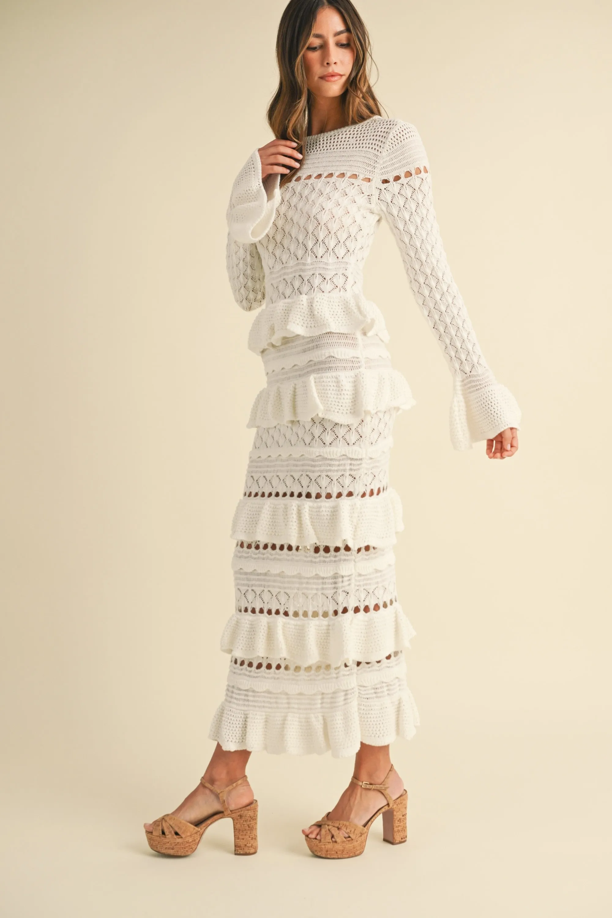Eliza Dress - White