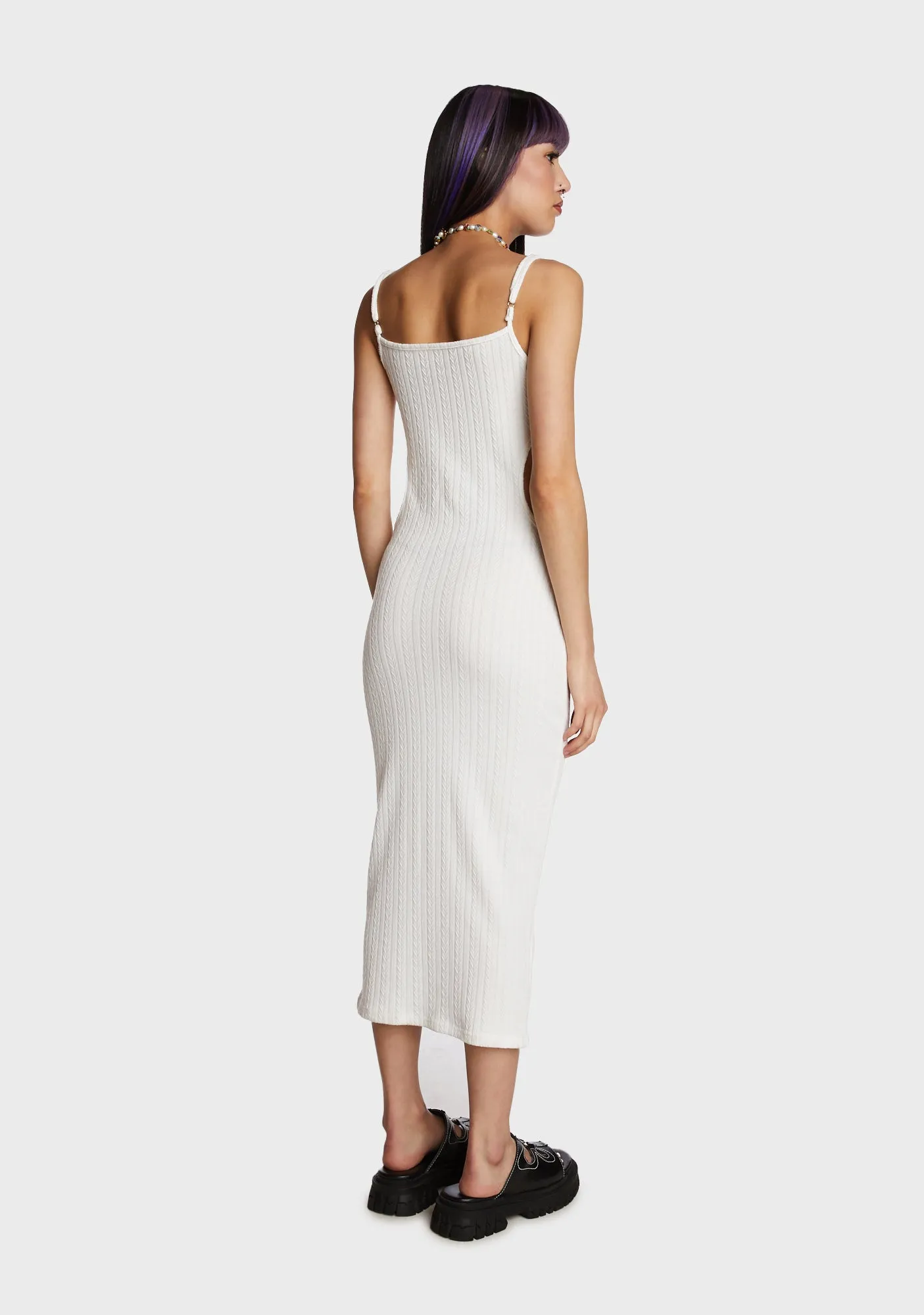 Energy Session Maxi Dress - White