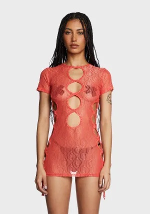 Eternal Appeal Mini Dress - Red